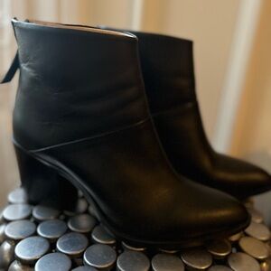 Nisolo Classic Black Ankle Booties